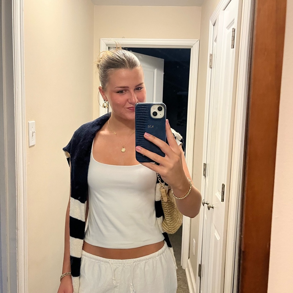 White sincerely jules top